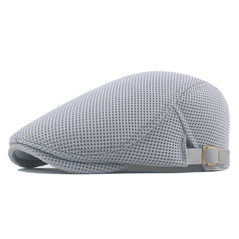 Lichte zomerse flatcap voor dames en heren met unisex pasvorm