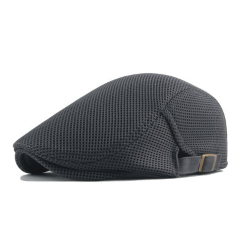 Lichte zomerse flatcap voor dames en heren met unisex pasvorm
