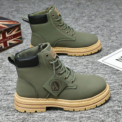 Heren Outdoor Laarzen – Robuuste en Stijlvolle Boots voor Avontuur en Dagelijks Gebruik