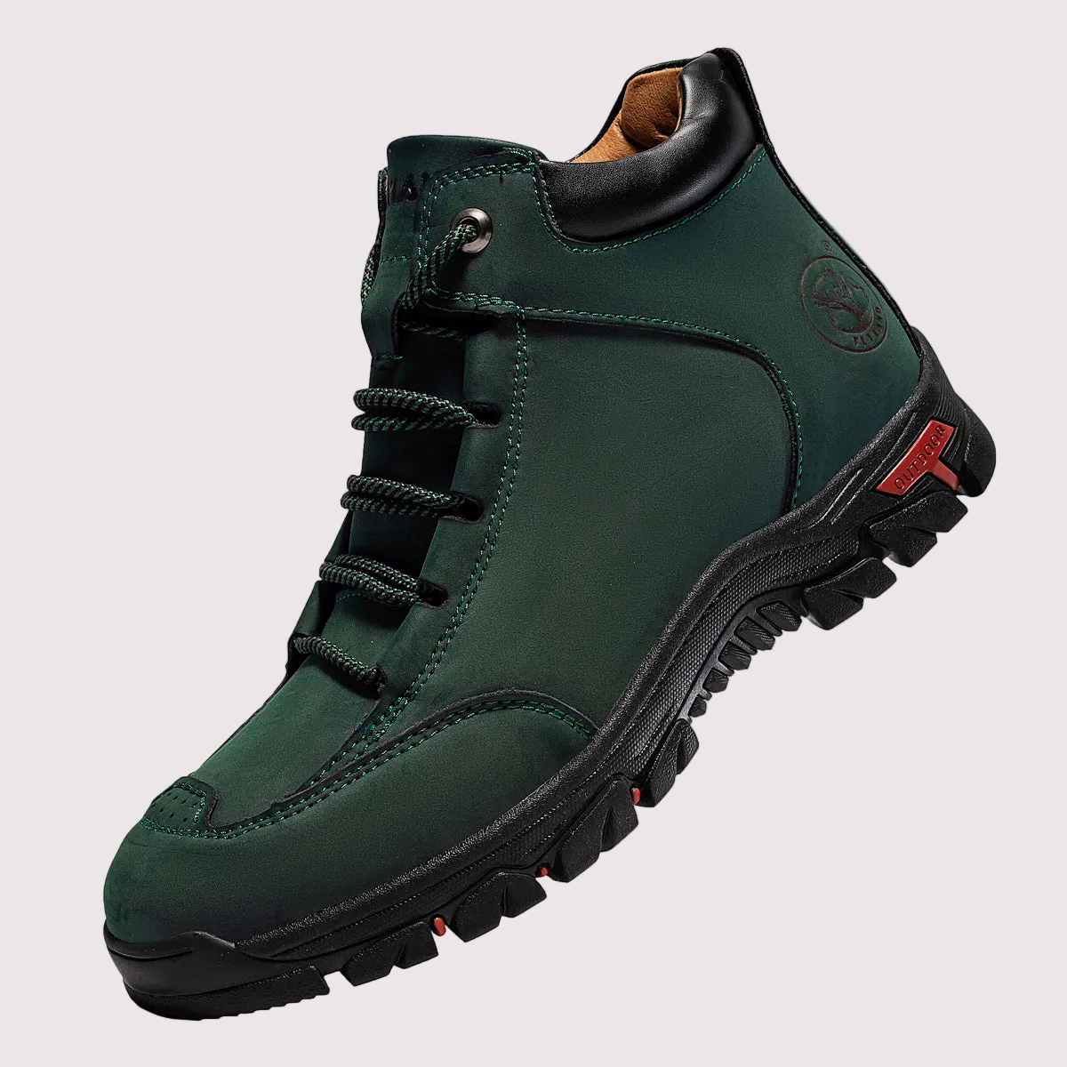 Herren Outdoor Stiefel Halbhoch mit Schnürung Blau