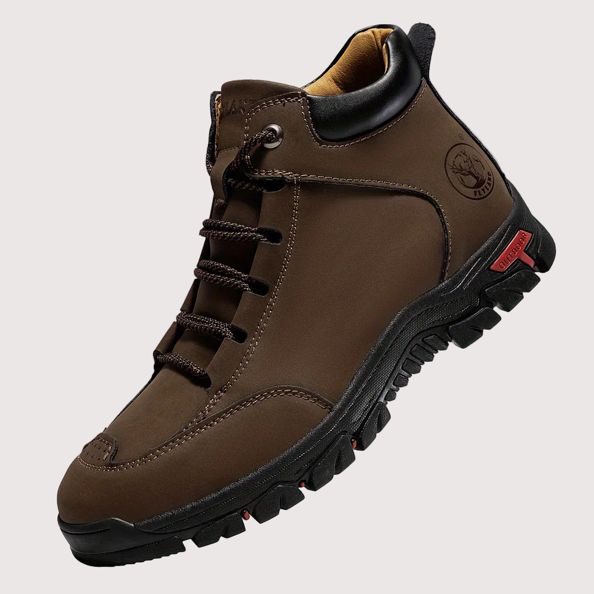 Herren Outdoor Stiefel Halbhoch mit Schnürung Blau