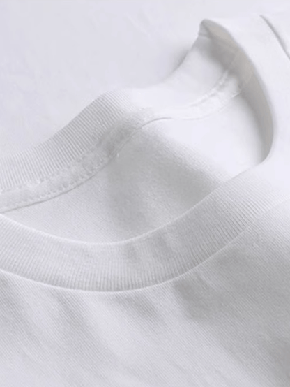 Męski T-shirt z nadrukiem kapibary w stylu kreskówkowym – zabawna koszulka na co dzień dla nastolatków i dorosłych