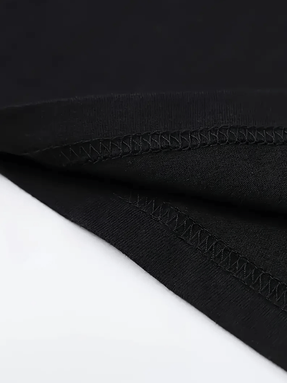 Męski T-shirt z nadrukiem kapibary w stylu kreskówkowym – zabawna koszulka na co dzień dla nastolatków i dorosłych