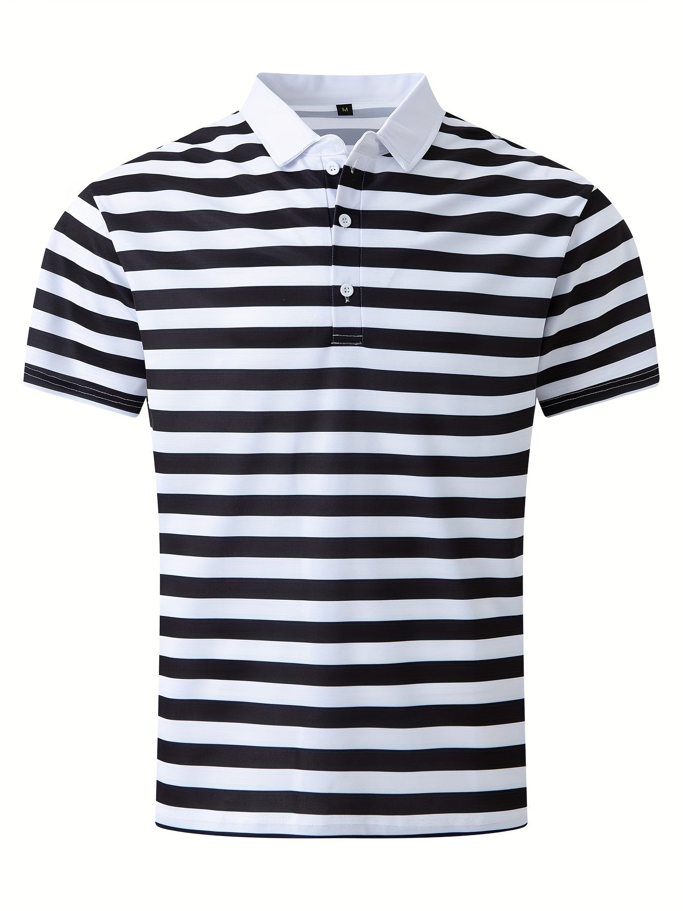 Herren Polo-Shirt mit Streifen – Maritimer Stil, Freizeit & Sommermode