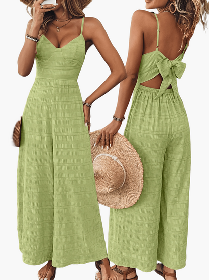 Mono elegante de mujer con tirantes finos para primavera y verano – Perfecto para tiempo libre y vacaciones