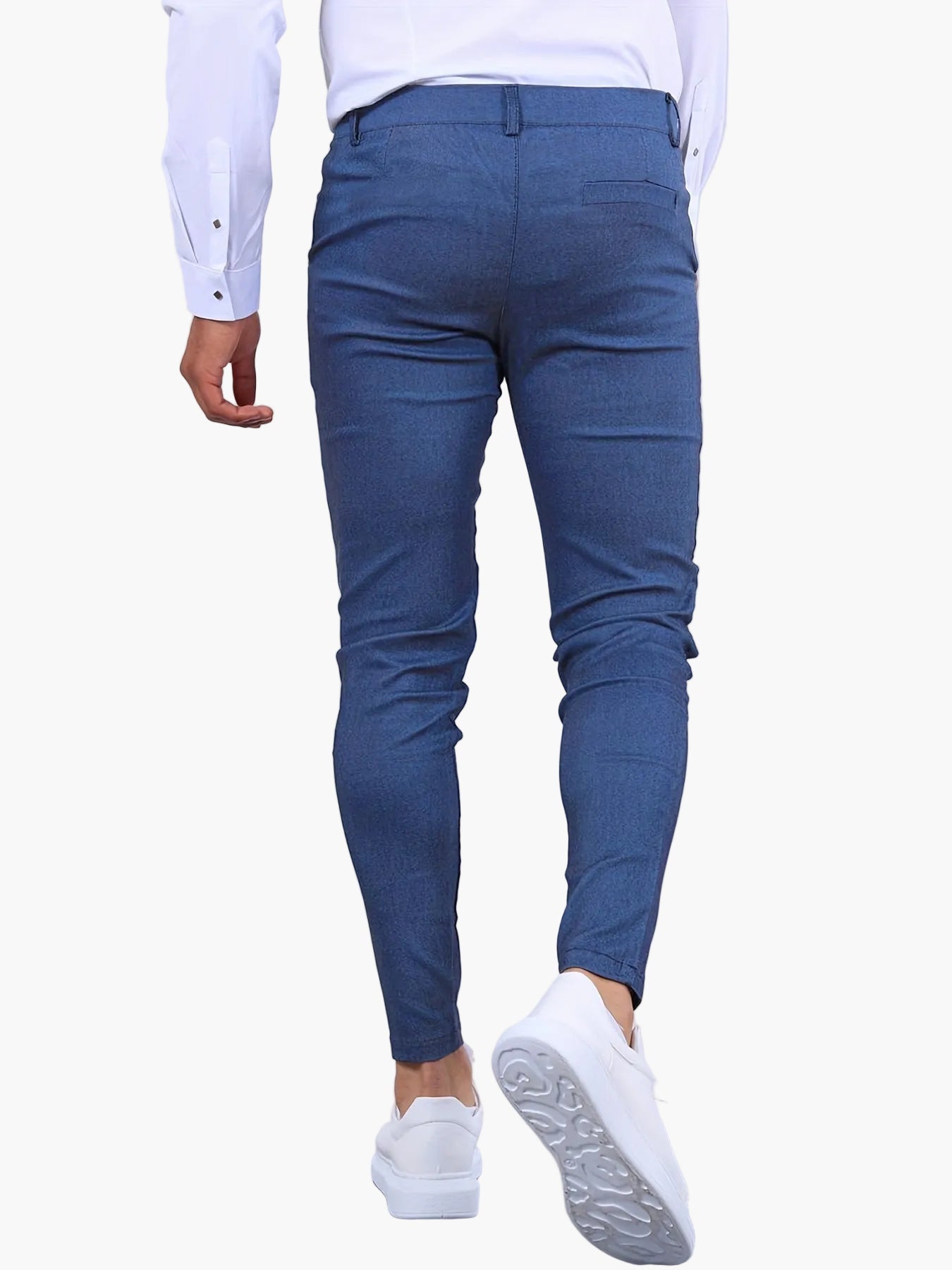 Herren Slim Fit Businesshose – Eleganter Anzugstil für Büro & Alltag