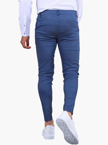 Herren Slim Fit Businesshose – Eleganter Anzugstil für Büro & Alltag