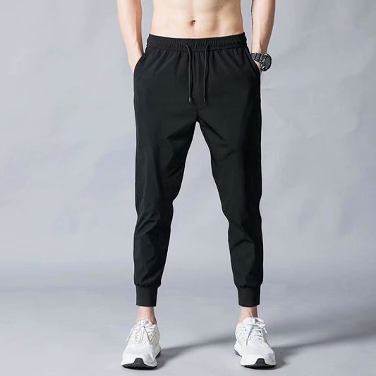 Jake – Pantaloni estivi leggeri da uomo in tessuto ice