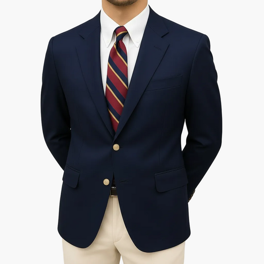 Herr Kavaj – Klassisk Enkelknäppt för Business, Formellt och Smart Casual