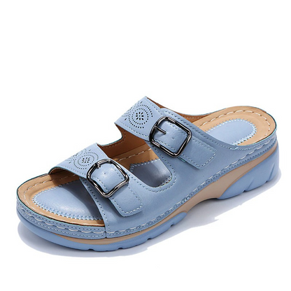 Damen Komfort-Orthopädische Pantoletten – Bequeme Sommerschuhe für Alltag und Freizeit