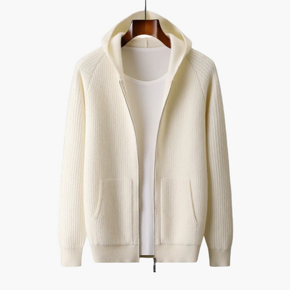 Felpa premium da uomo con cappuccio – Maglione moderno a maglia per tutti i giorni e tempo libero