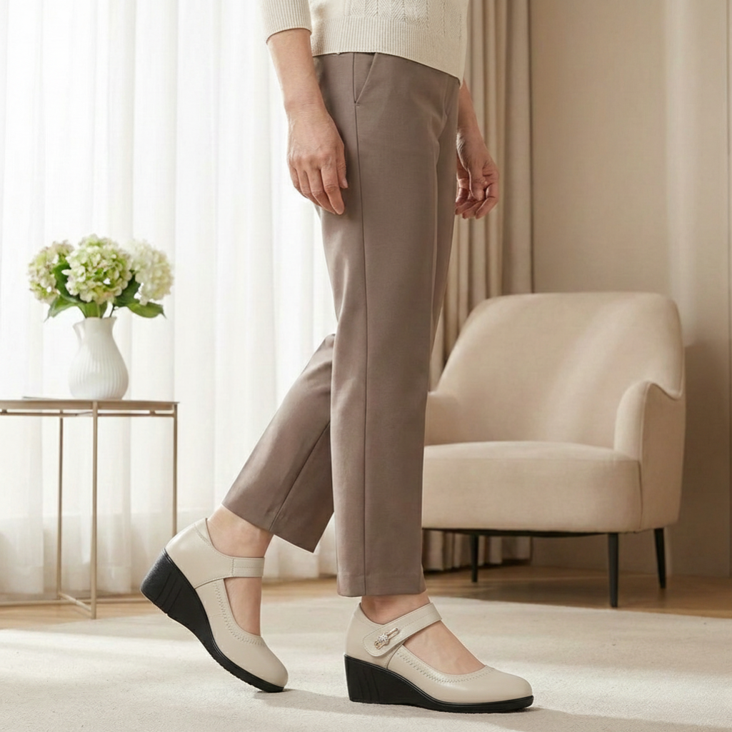 Lydia | Mary Jane-schoenen met sleehak voor dames
