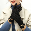 Vintage winterhandschoenen voor dames