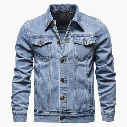 Herre Denim jeansjakke – Klassisk allrounder i moderne stil