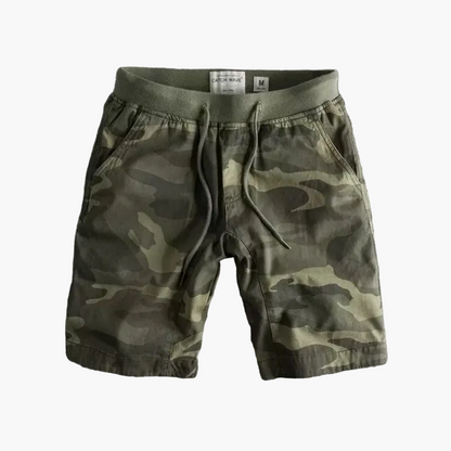 Heren Camo Fitness & Vrijetijds Shorts – Comfortabele Camouflage Shorts voor Sport en Dagelijks Gebruik