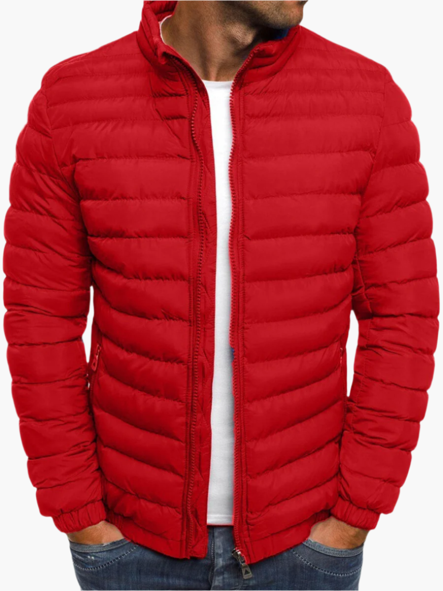 Giacca imbottita da uomo moderna – Giacca casual elegante per uso quotidiano e outdoor