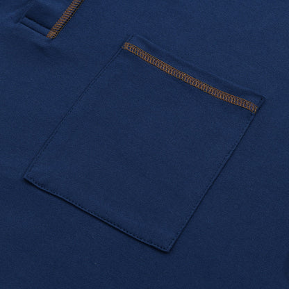 Heren modern vrijetijds Henley T-shirt met knoopsluiting – korte mouw, stijlvol voor dagelijks gebruik & vrije tijd