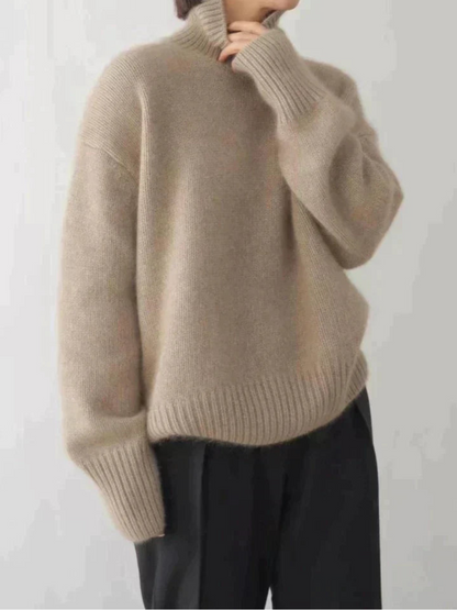 Damski golf w stylu oversize – Stylowy sweter na jesień i zimę