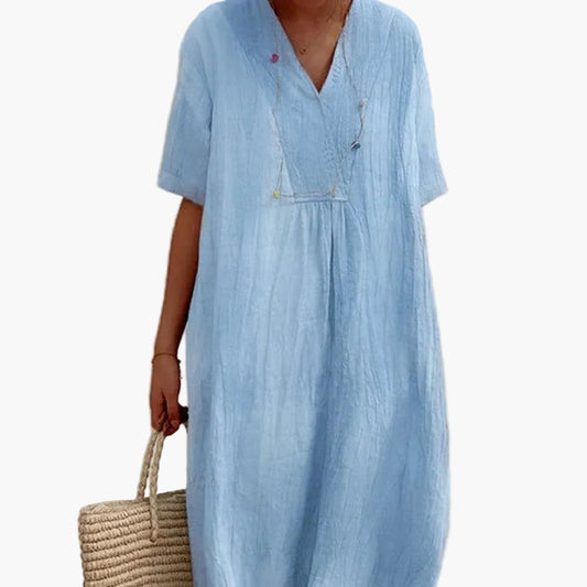 Vestido de verano para mujer elegante y suelto – Para tiempo libre y vacaciones
