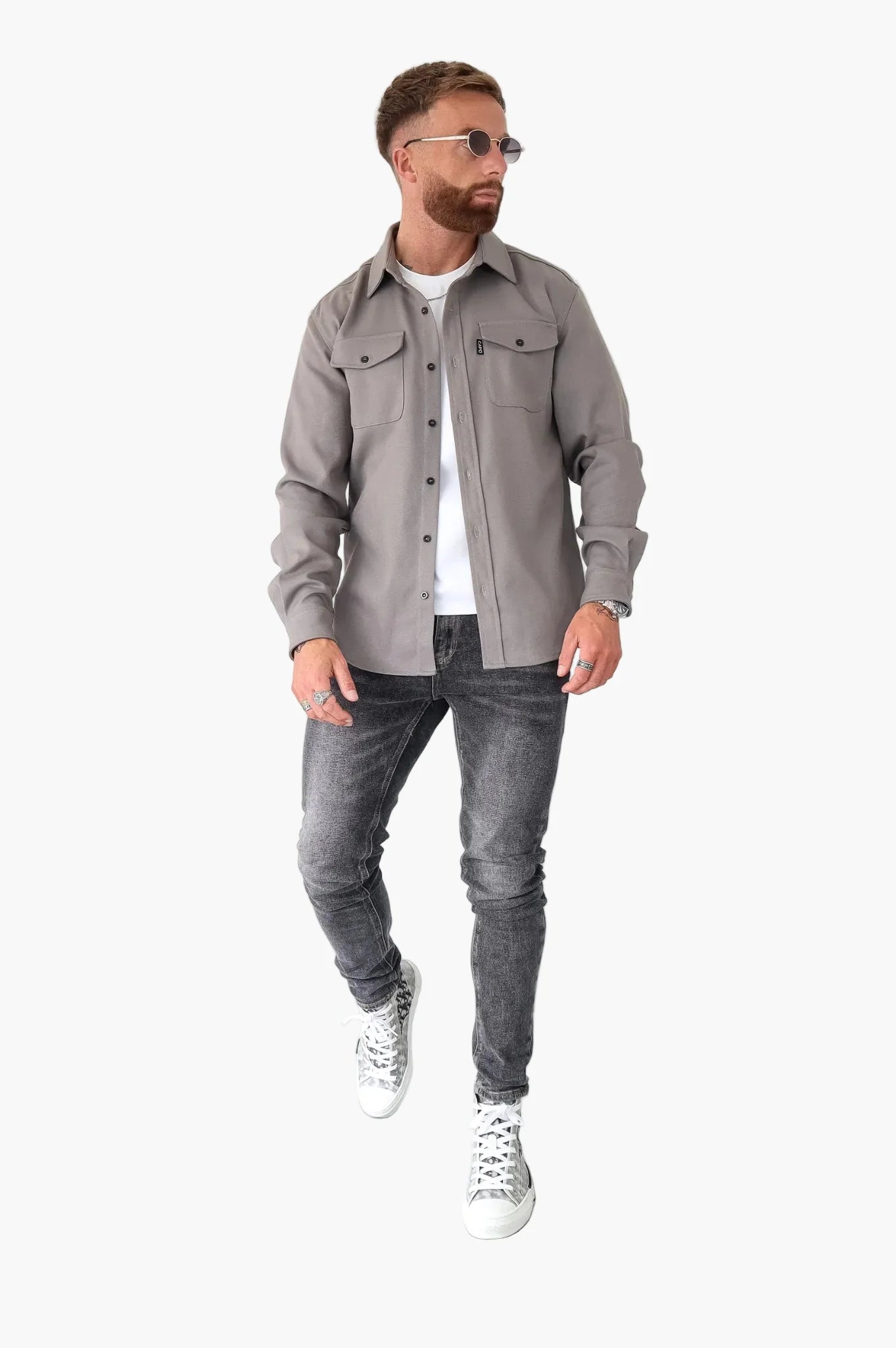 Veste overshirt homme – Look casual urbain moderne pour le quotidien et les loisirs