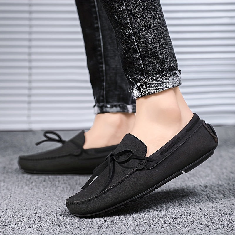 Herre Mokassiner Slip-On Komfortable Fritidssko til Hverdag og Kontor