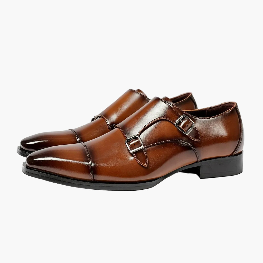 Herre Business Doppel-Monkstrap Sko – Elegant stil til kontoret og særlige lejligheder