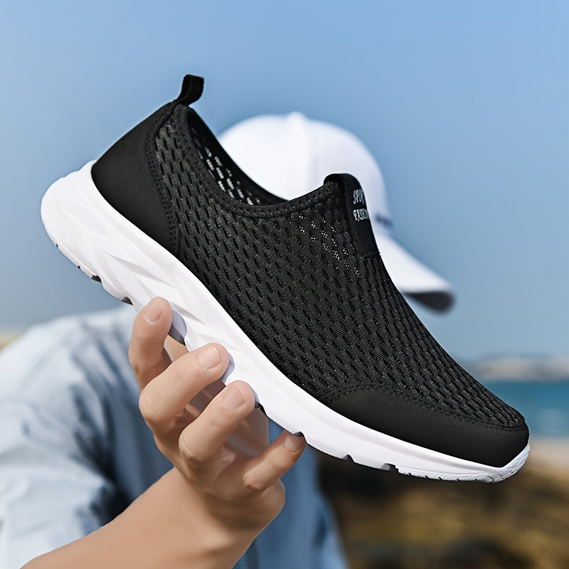 Męskie sportowe buty wsuwane oddychające na co dzień i do treningu