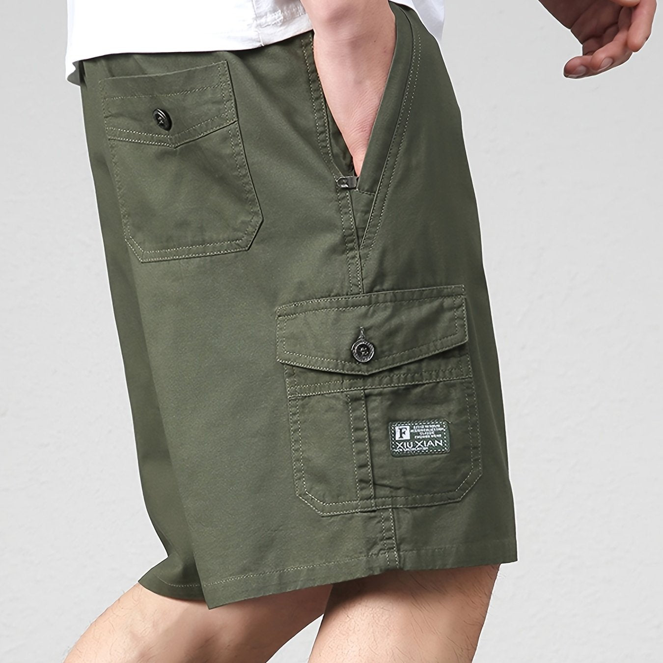 Herren Cargo Shorts – Bequeme Freizeithose mit Taschen, Ideal für Alltag & Outdoor