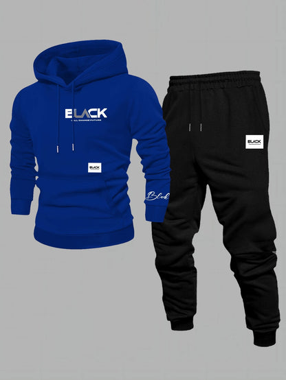 Chándal unisex con sudadera con capucha y pantalón de chándal, varios colores