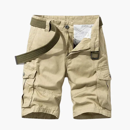 Herre cargo shorts fritid med flere lommer, utendørsstil