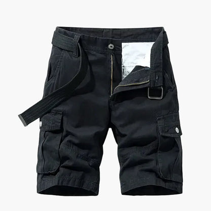 Herre cargo shorts fritid med flere lommer, utendørsstil