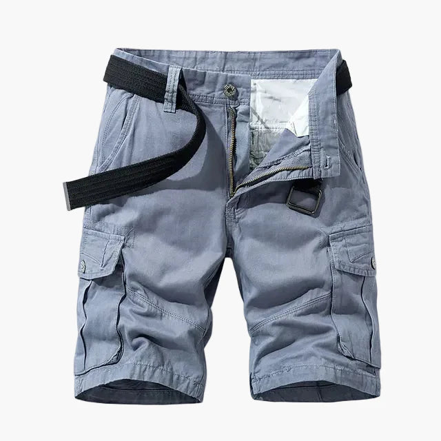Herre cargo shorts fritid med flere lommer, utendørsstil