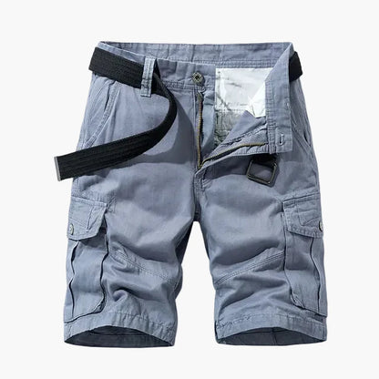 Herre cargo shorts fritid med flere lommer, utendørsstil