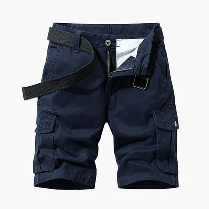 Herre cargo shorts fritid med flere lommer, utendørsstil