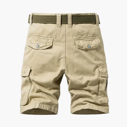Herre cargo shorts fritid med flere lommer, utendørsstil