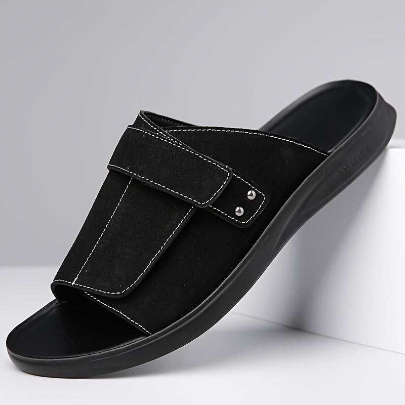 Mules confortables pour hommes pour les loisirs et le quotidien – Claquettes réglables au design moderne
