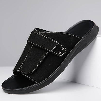Mules confortables pour hommes pour les loisirs et le quotidien – Claquettes réglables au design moderne