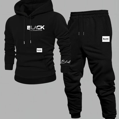 Chándal unisex con sudadera con capucha y pantalón de chándal, varios colores