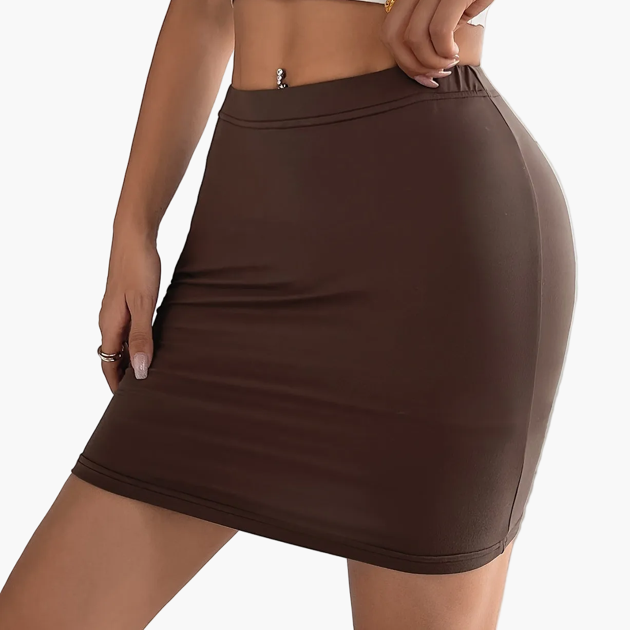 Damska mini spódniczka bodycon seksowna streetwear imprezowa spódniczka