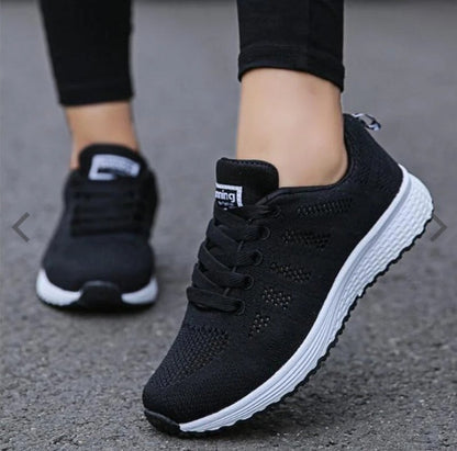 Chaussures de course respirantes et confortables pour femmes – Baskets de loisirs sportives