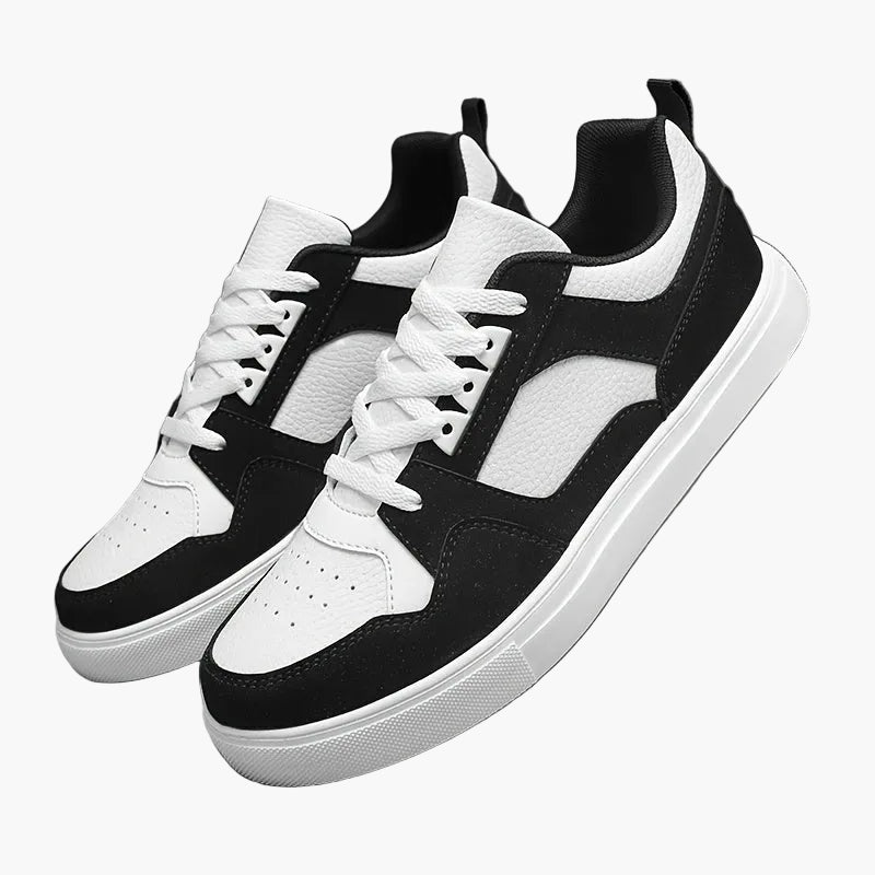 Męskie sneakersy w stylu preppy na co dzień i czas wolny
