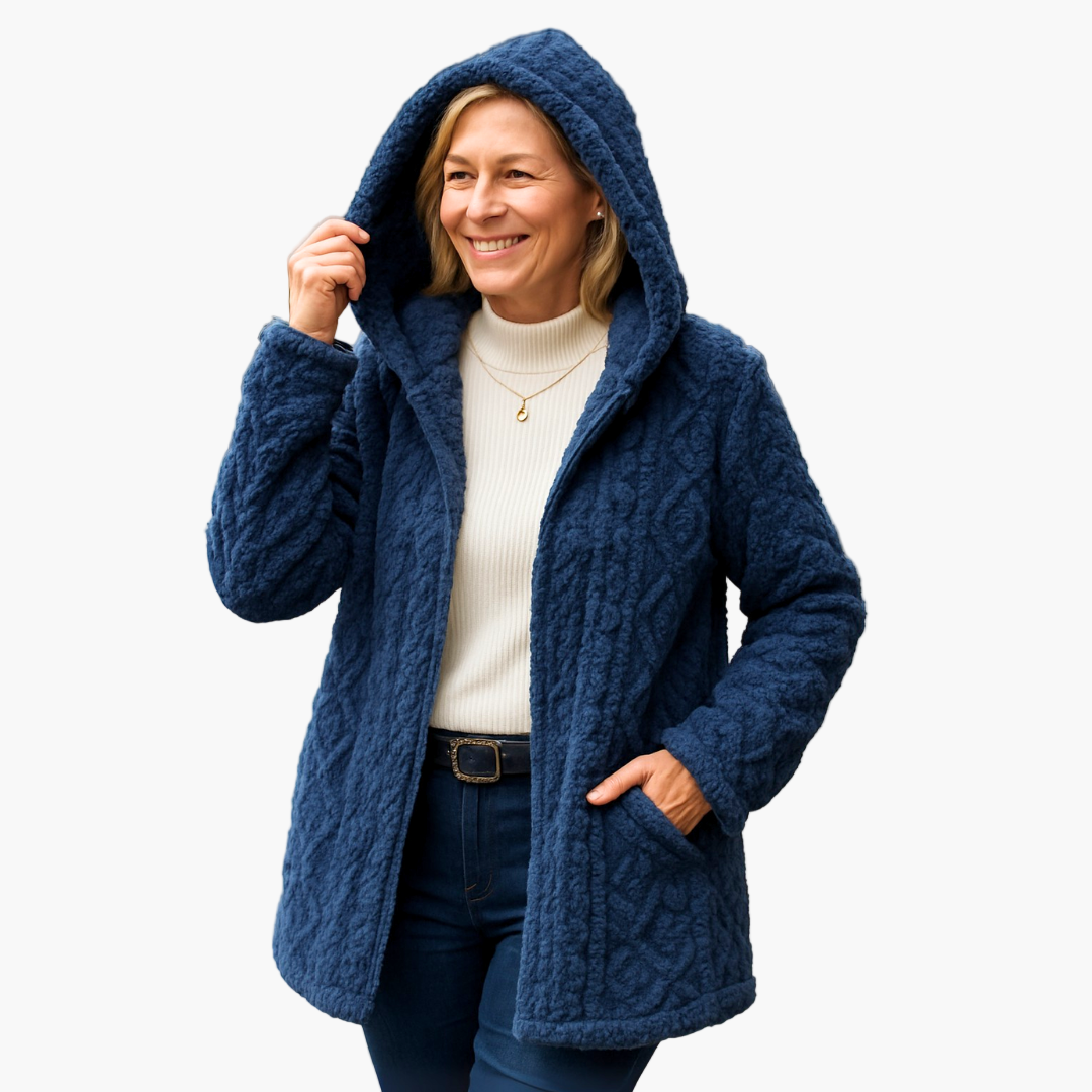 Felpa con cappuccio da donna moderna per tempo libero e comfort