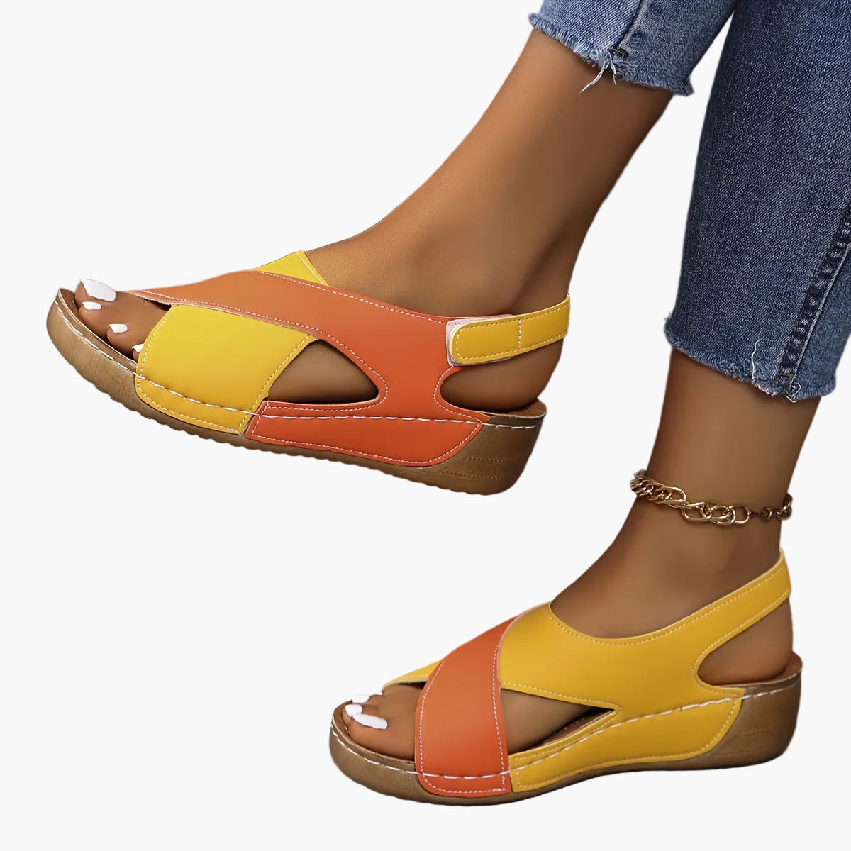 Dames comfortabele wandelsandalen met ergonomische zool – Modieus & comfortabel voor dagelijks gebruik en vrije tijd