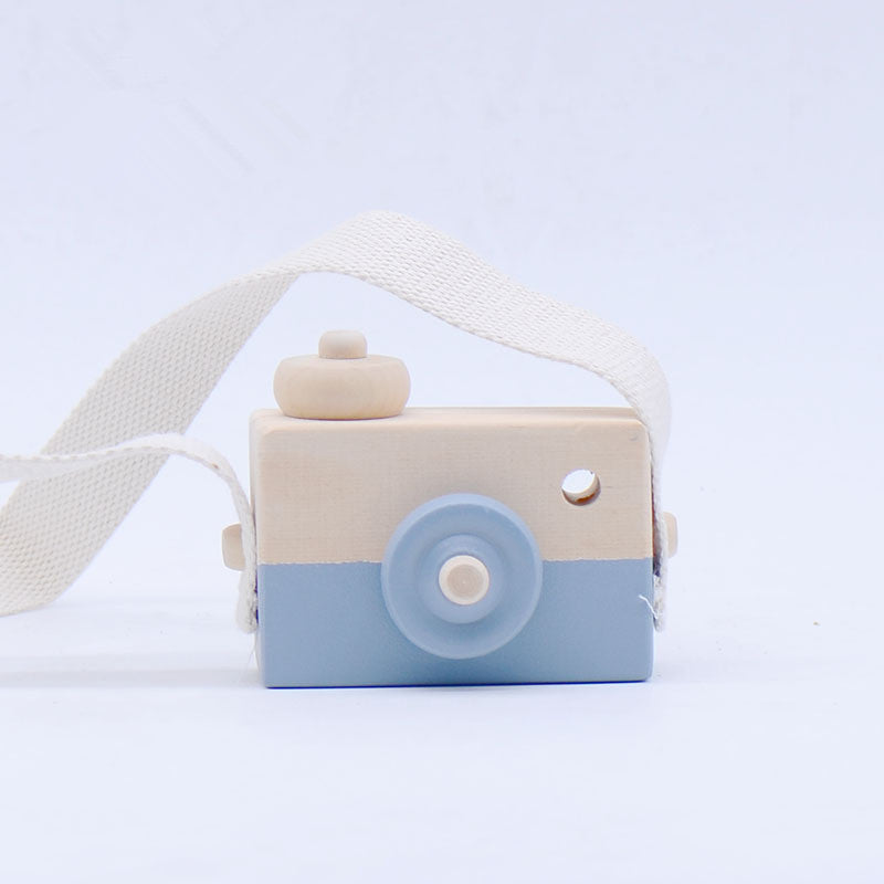 Caméra jouet en bois pour enfants – Jouet éducatif créatif pour bébés et tout-petits – Unisexe