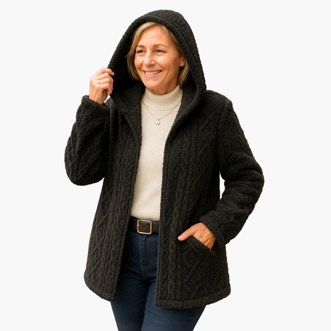Felpa con cappuccio da donna moderna per tempo libero e comfort