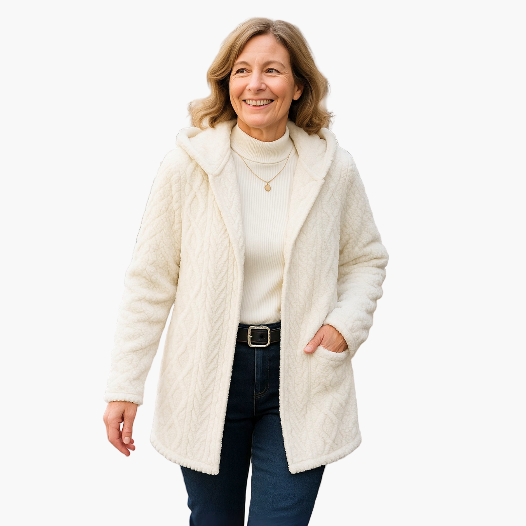Felpa con cappuccio da donna moderna per tempo libero e comfort