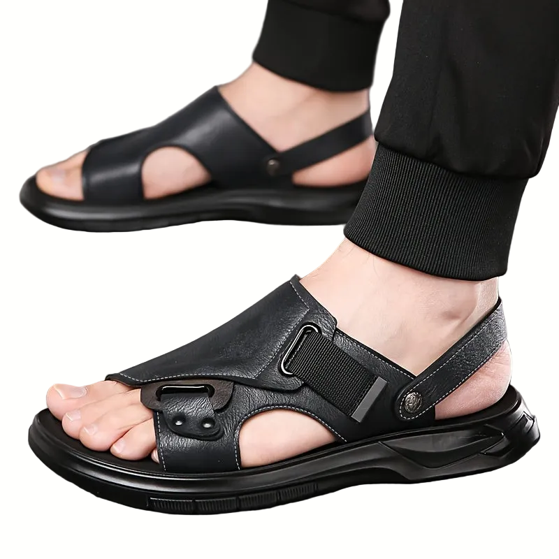 Herren Freizeitsandalen Offene Sommerschuhe mit Schnalle – Bequeme Urlaubssandalen für Alltag & Reise
