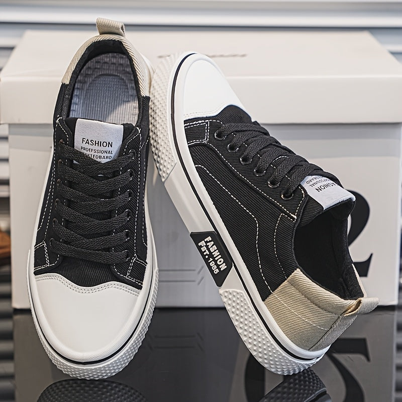 Męskie niskie sneakersy w stylu vintage street – na co dzień i na czas wolny