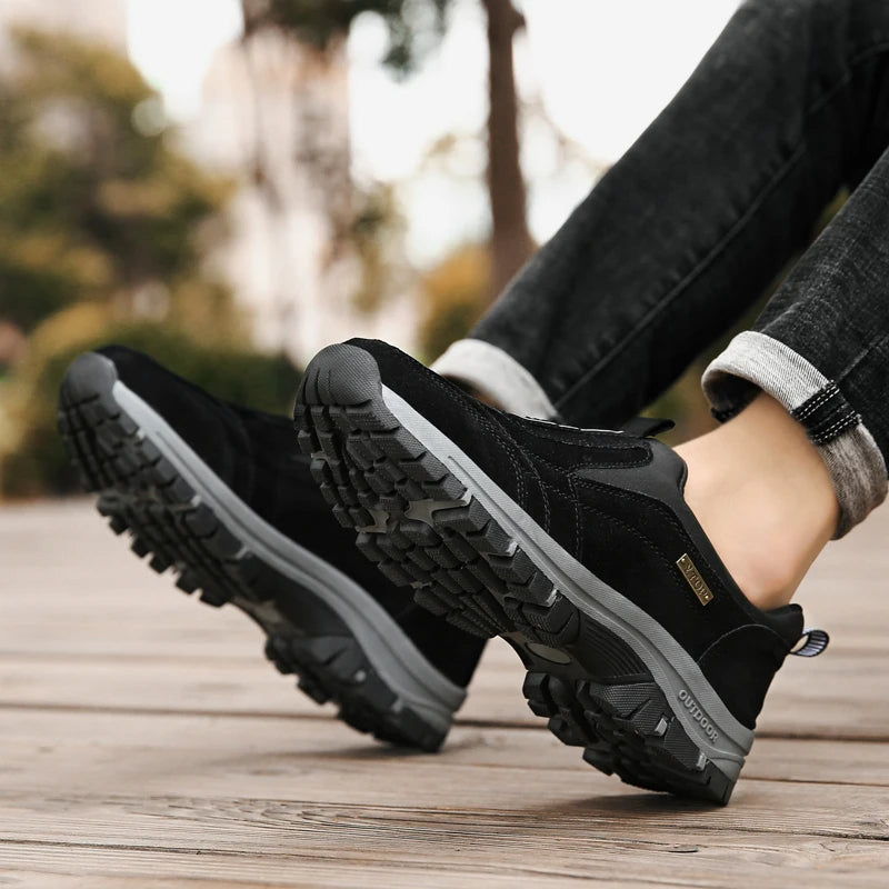 Herren Orthopädische Outdoor Wanderschuhe – Bequeme Slipper für Alltag & Freizeit