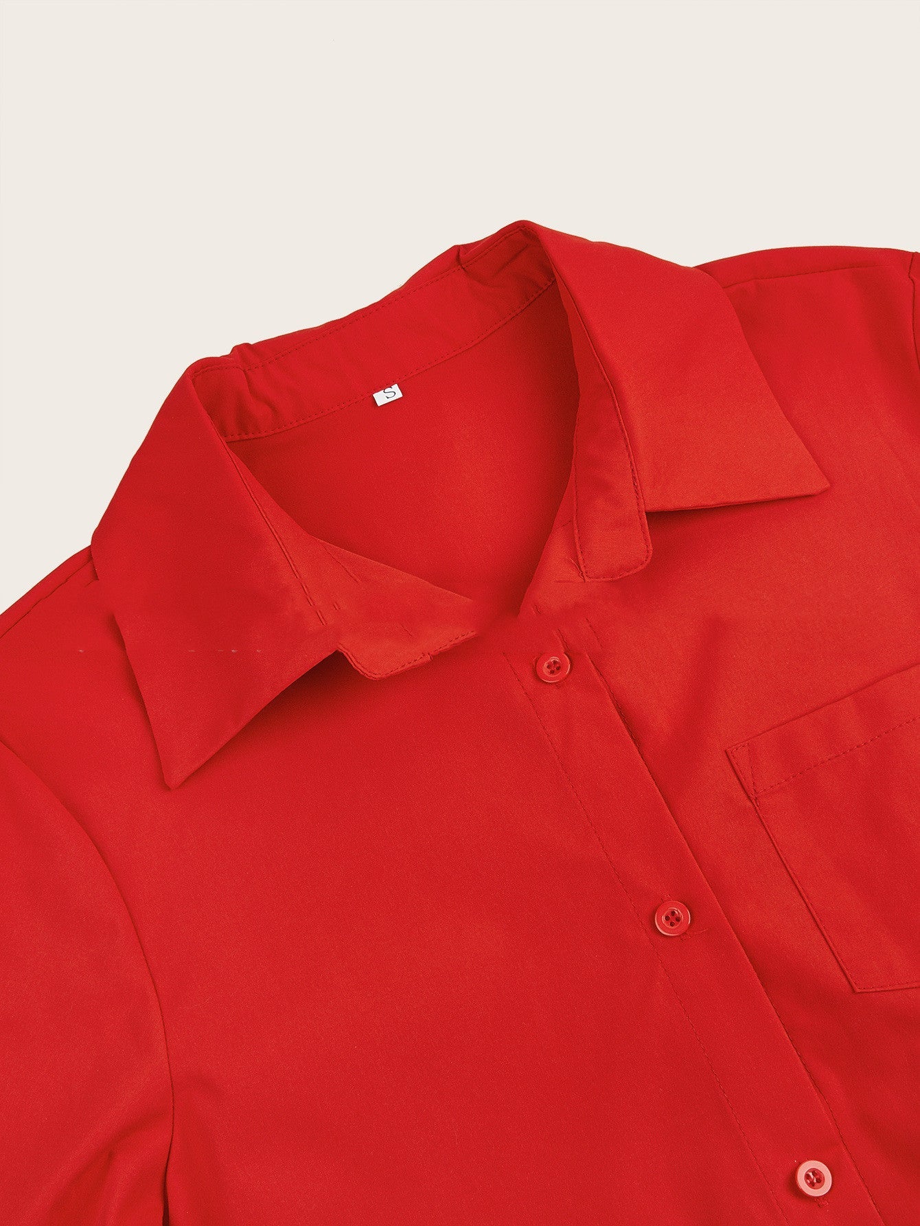 Abito camicia a linea A da donna con colletto polo – Abito midi casual per tutti i giorni e il tempo libero